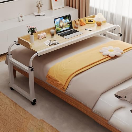 Adjustable Rolling Bed Desk