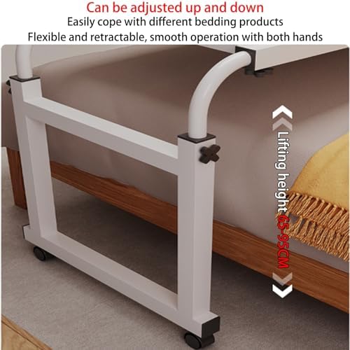 Adjustable Rolling Bed Desk